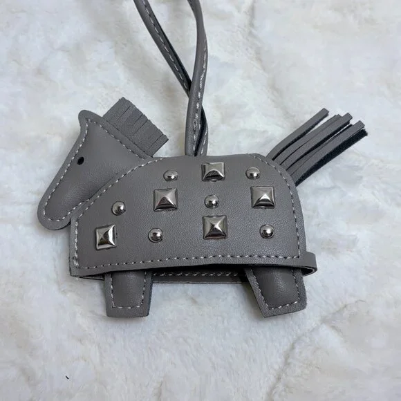 War Horses Bag Charm | Studded Horse Silhouette - Picture 6 of 9
